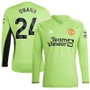 Maillot de Gardien à Manches Longues Manchester United Onana 24 Domicile 2023-24 Pour Homme